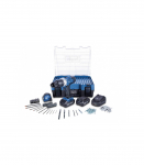 L&ouml;&ouml;giga akutrell DTB20ProS Mobile Workshop, 206osa, 2x2,0 Ah, Scheppach