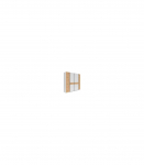 Riidekapp FABIO SZF4D tamm artisan/valge 215cm