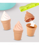 WOOPIE liivakomplekt FUN ICE CREAM, j&auml;&auml;tis 2-&uuml;hes, lumepallivabrik, 15-osaline.