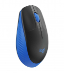 Logitech Full size Mouse M190 Wireless USB Blue
