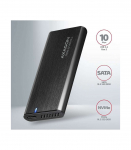 AXAGON External USB-C 3.2 Gen 2 metal box for M.2 NVMe & SATA SSD disks EEM2-SB2