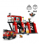 LEGO City Tulet&otilde;rjedepoo koos tulet&otilde;rjeautoga