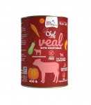 SYTA MICHA Chef Veal with vegetables - wet dog food - 400g