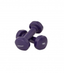 Hantlid TUNTURI Vinyl Dumbbells 1.0kg, lilla