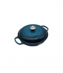Le Creuset Signature Shallow Casserole round 30cm Deep Teal (21180306422430)