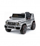 Mercedes AMG G 63 Silver Painted Battery-Operated Car