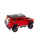 Off-Road Car Metal Pull-Back Drive Opening Doors Red 1:22