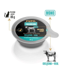 PUPIL Premium Adult veal mono - wet cat food - 85g