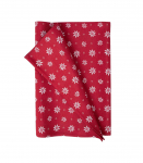 Linik HOLLY 43x116cm, punane Edelwaiss, 80% puuvill, 20% pol&uuml;ester, kangas 443