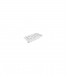 Lanberg 19" fixed shelf 1U/483x315mm, max load capacity up to 25kg AK-1008-S Grey