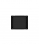 Lanberg Rack cabinet 19" wall-mount 9U/600x600 (flat pack) for self-assembly with metal door WF01-6609-00B Black
