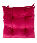 Toolipadi VELVET 40x40cm, tumeroosa