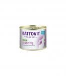 KATTOVIT Sensitive Turkey - wet cat food - 185g