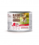 RAW PALEO Duoprotein Beef & Rabbit Puppy - wet dog food - 200g