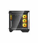 Darkflash DY470 computer case (black) + 4 fans