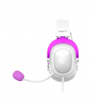 Havit H2002d - gaming headphones, white and purple