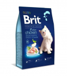 Brit Premium Cat by Nature kassipoegadele, kana, 8 kg