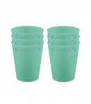 Procos korduvkasutatav peotops 250ml, 6 tk, m&uuml;nt pastel