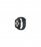 Apple Watch SE (2024) GPS 44mm Midnight Alu Case, Midnight Sport Strap M/L EU MXEK3