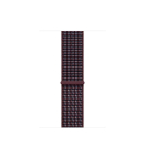 46mm Burgundy Plaid Sport Loop