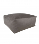 Tumba MITSU-MITSU, 80x80cm, h30cm, helepruun, 100% pol&uuml;ester, kangas-310