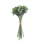 Kunstlill FLOWERLY kimp H30cm, valged &otilde;ied