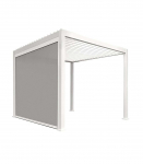 Ruloosein varikatusele MIRADOR-111 4m, valge/helehall