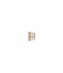 Riidekapp FABIO SZF4D6S tamm artisan/valge 215cm