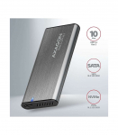 AXAGON External USB-C 3.2 Gen 2 metal box for M.2 NVMe & SATA SSD disks EEM2-SG2