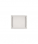 Lanberg Rack cabinet 19" wall-mount 9U/600x600 (flat pack) for self-assembly with metal door WF01-6609-00S Grey