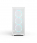 Fractal Design Case Epoch White TG RGB Clear Tint ATX Power supply included No