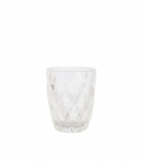 Joogiklaas madal CORAL 250ml, D8xH10cm, l&auml;bipaistev