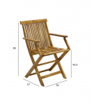 Tool FINLAY 54x57xH86cm k&auml;etugedega, akaatsia