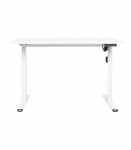 T&ouml;&ouml;laud ERGO LIGHT 1-mootoriga 120x60xH72,5-117,5cm, valge
