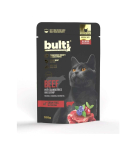 Bulti Superfood dla kota mielonka - wołowina z żurawiną i kocimiętką 100g