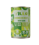 TILLO Chunks in gravy Game - wet cat food - 415g