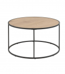 Diivanilaud SEAFORD D80xH45cm, lauaplaat: MDF/melamiin, v&auml;rv: metsik tamm, raam: metall