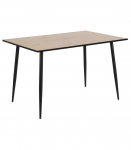 S&ouml;&ouml;gilaud WILMA 120x80xH75cm, tamm, lauaplaat: melamiin, jalad: metall