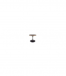 &Uuml;mmargune s&ouml;&ouml;gilaud AMADEO p&auml;hkel/must 80 cm