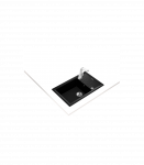 Valamu Teka Stone 60S TG must graniit