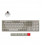 Keychron C2 Pro 8K - US Layout - Hot-Swappable Gateron Brown - Retro Keyboard