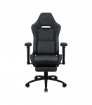 Aerocool ROYALSLATEGR Premium Ergonomic Gaming Chair Legrests Aerosuede Technology Grey