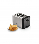 Bosch DesignLine Toaster TAT4P420 Power 970 W Number of slots 2 Housing material Stainless Steel Stainless