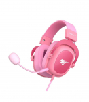 Havit H2002d Headset Wired Head-band Gaming Pink