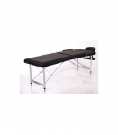 RESTPRO&reg; ALU 2 (M) Black Portable Massage Table