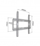 TV wall mount TB-450 up to 65 inches 40kg max VESA 400x400