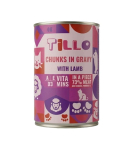 TILLO Chunks in gravy Lamb - wet cat food - 415g