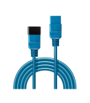 CABLE POWER IEC EXTENSION 3M/BLUE 30122 LINDY