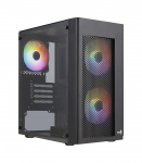 Aerocool HEXFORMBKV2 Micro ATX PC Case 3 Fans FRGB Black