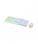 MSI Vigor GK30 COMBO WHITE Keyboard and Mouse Set Wired Mouse included US White